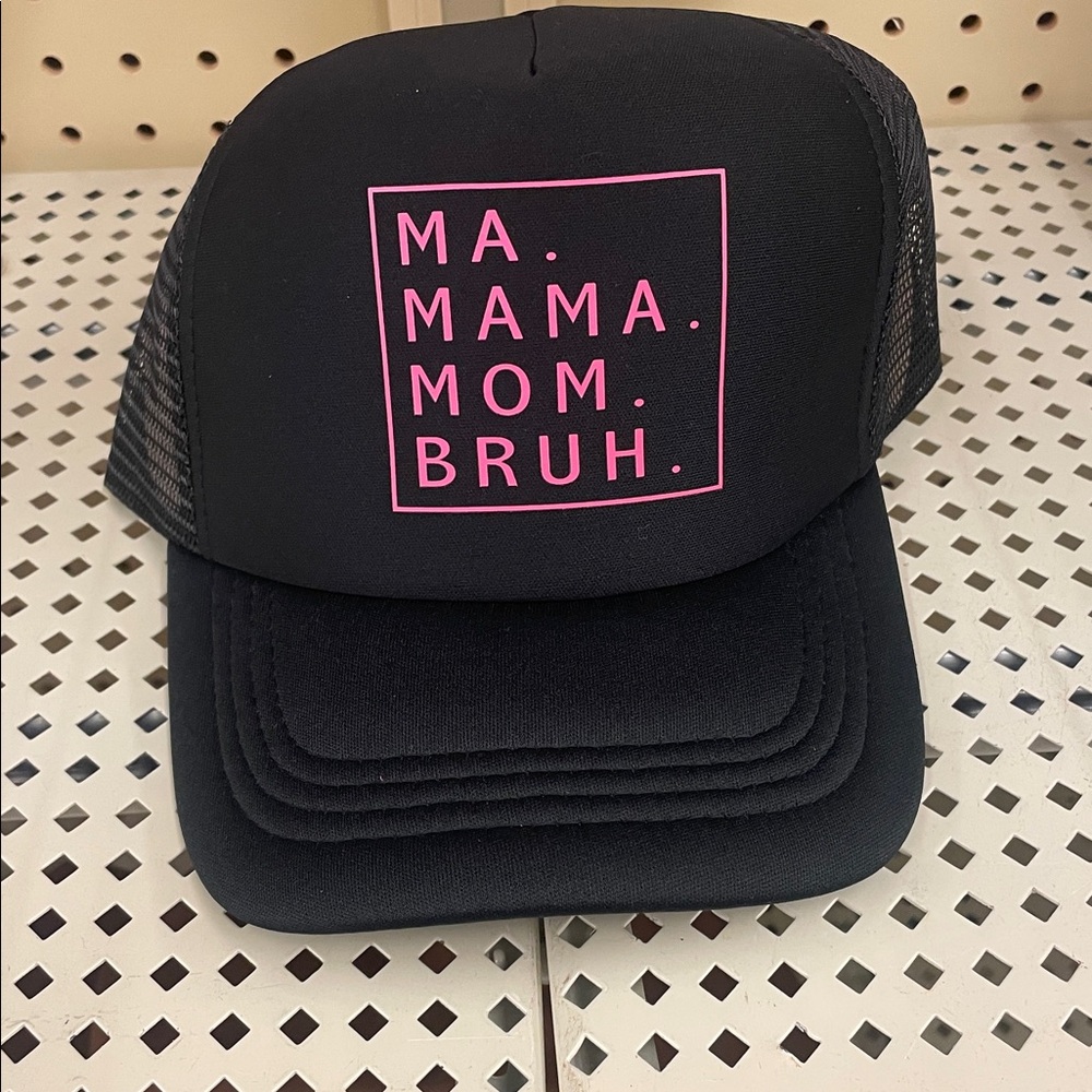 Vintage MOM Print Baseball hat - Ma Mama Mom Bruh